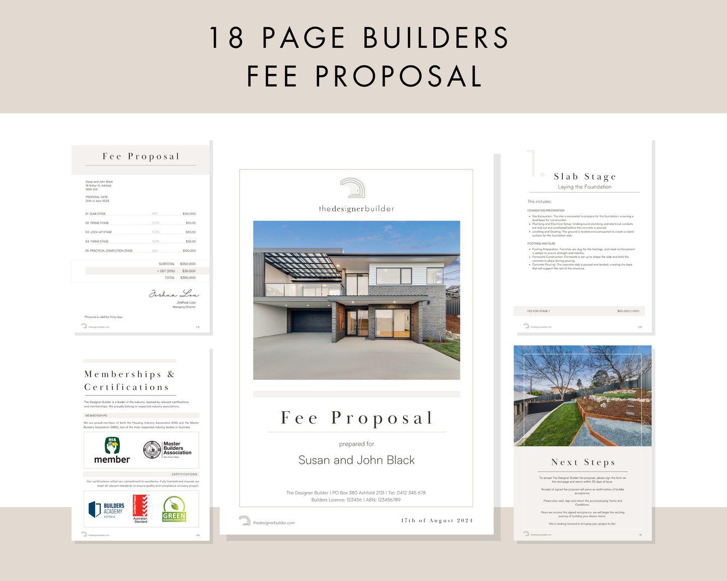 Builders 'Growth Stage' Bundle - The Designer Builder