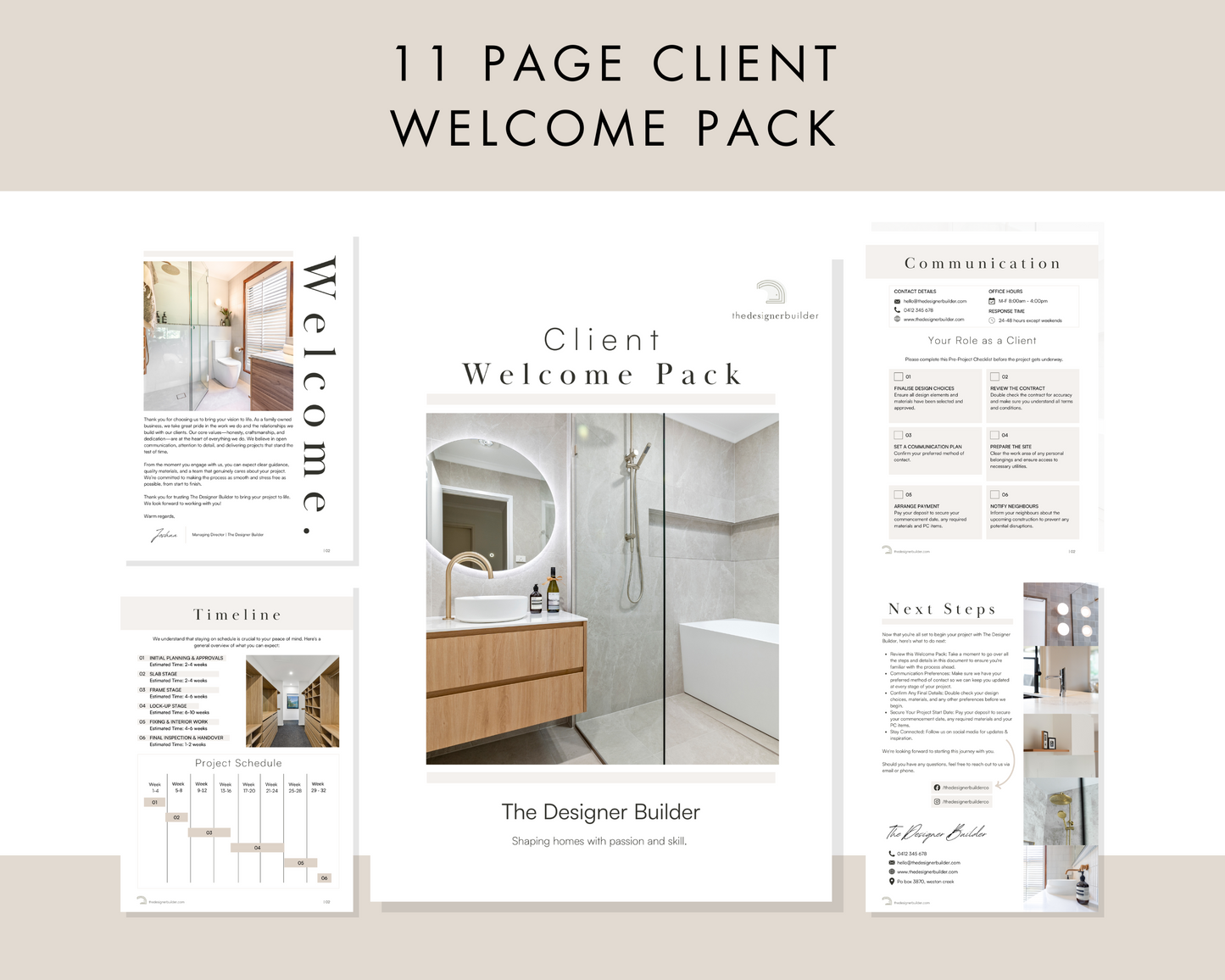 Builders 'Growth Stage' Bundle - The Designer Builder