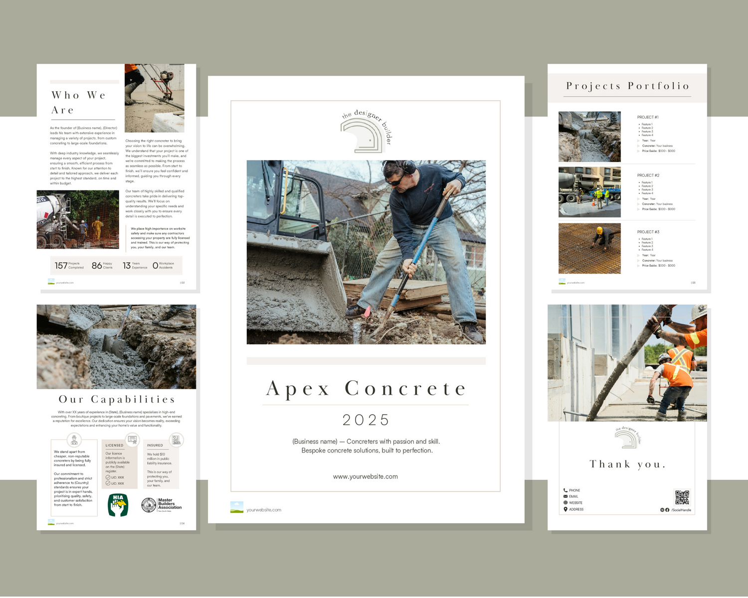 Concreters Templates