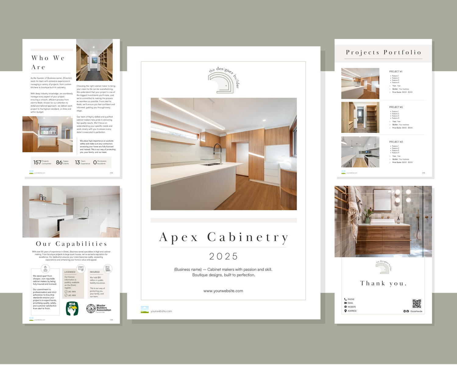 Cabinet Makers Templates