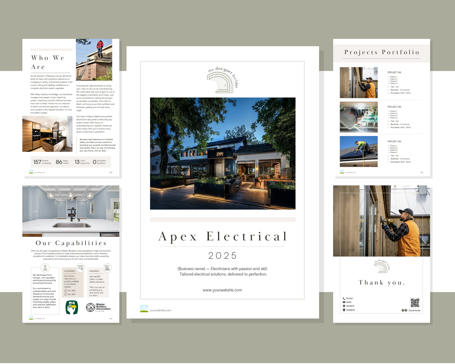 Electricians Templates