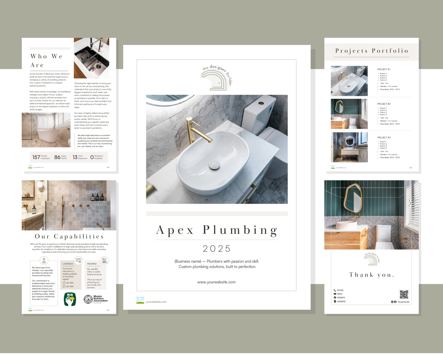 Plumbers Templates