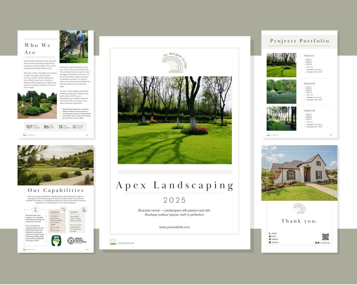 Landscapers Templates