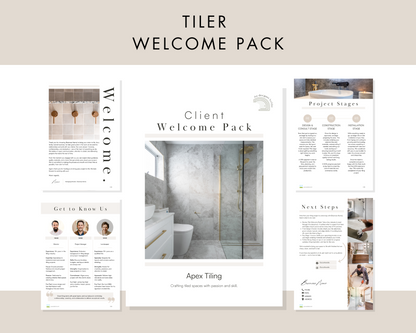 Tilers Welcome Pack - The Designer Builder