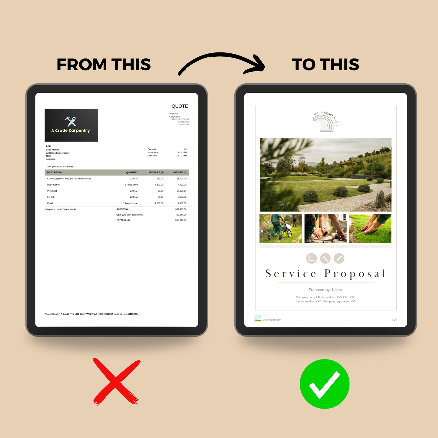 Landscapers Fee Proposal
