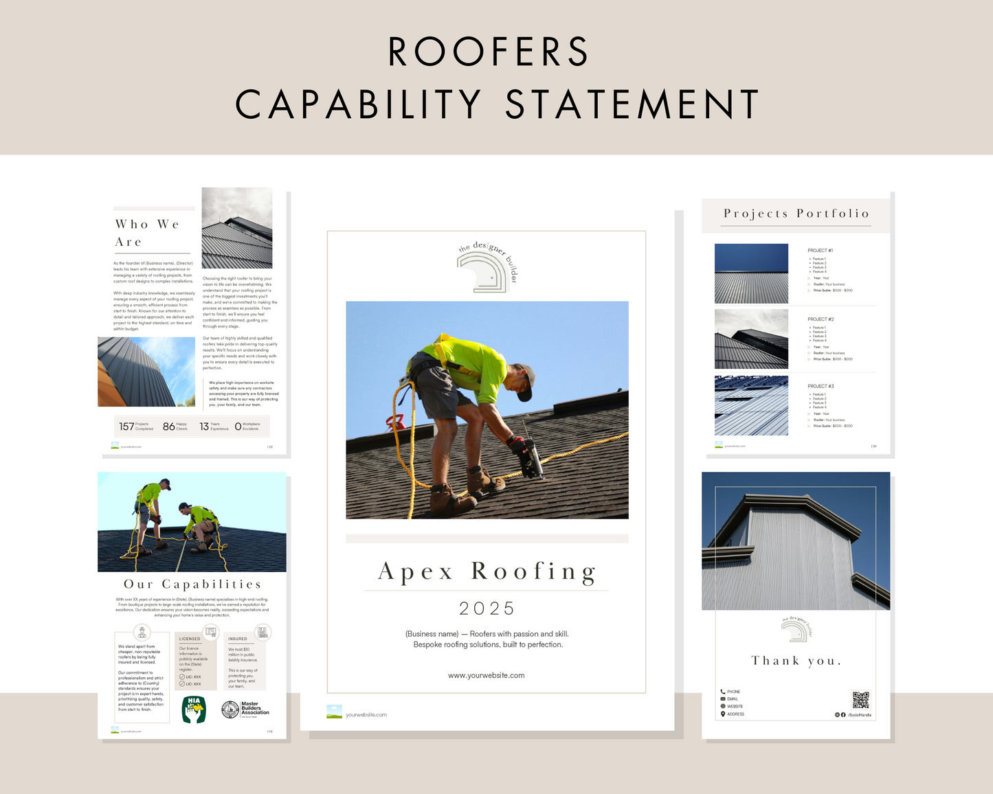 Roofers Capability Statement