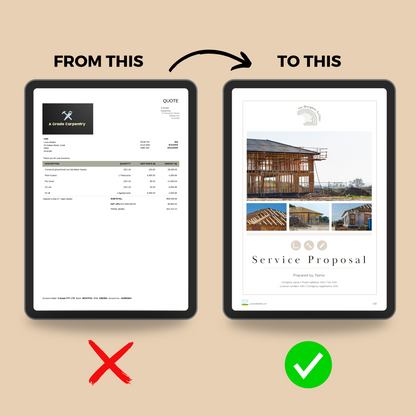 Carpenters Fee Proposal