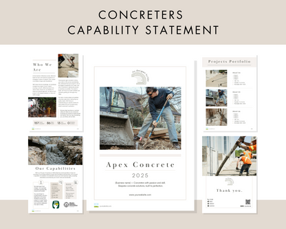 Concreters Capability Statement