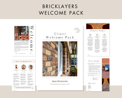 Bricklayers Welcome Pack