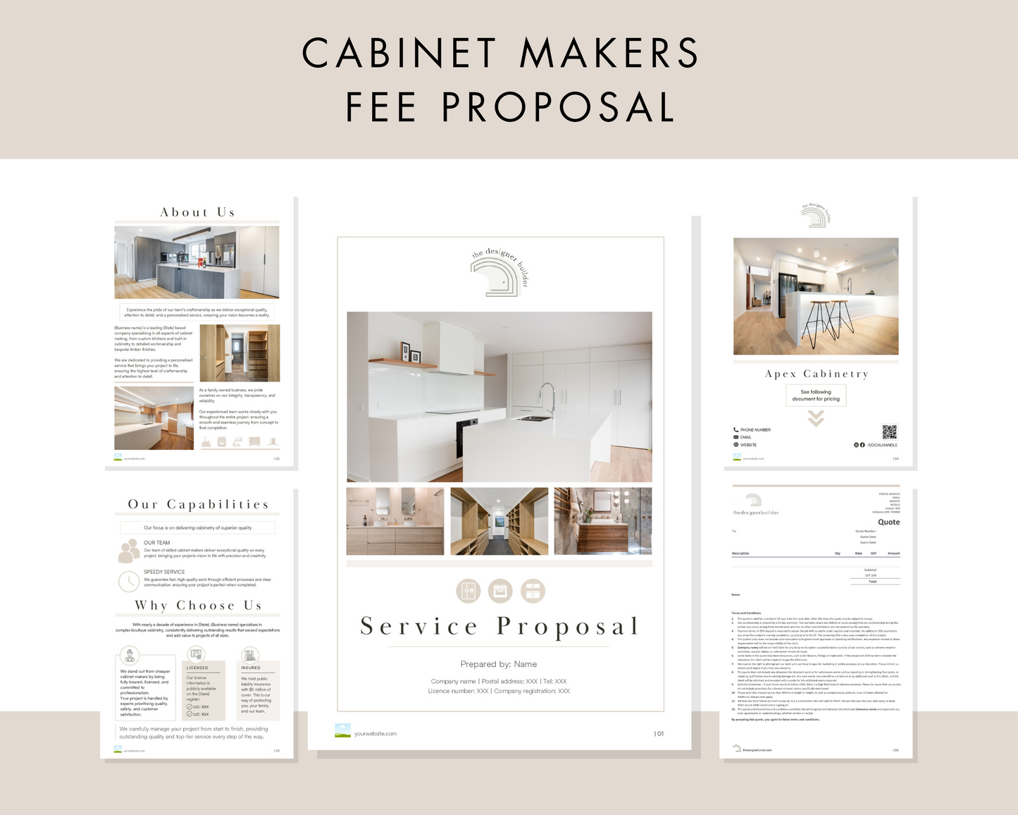 Cabinet Makers Bundle