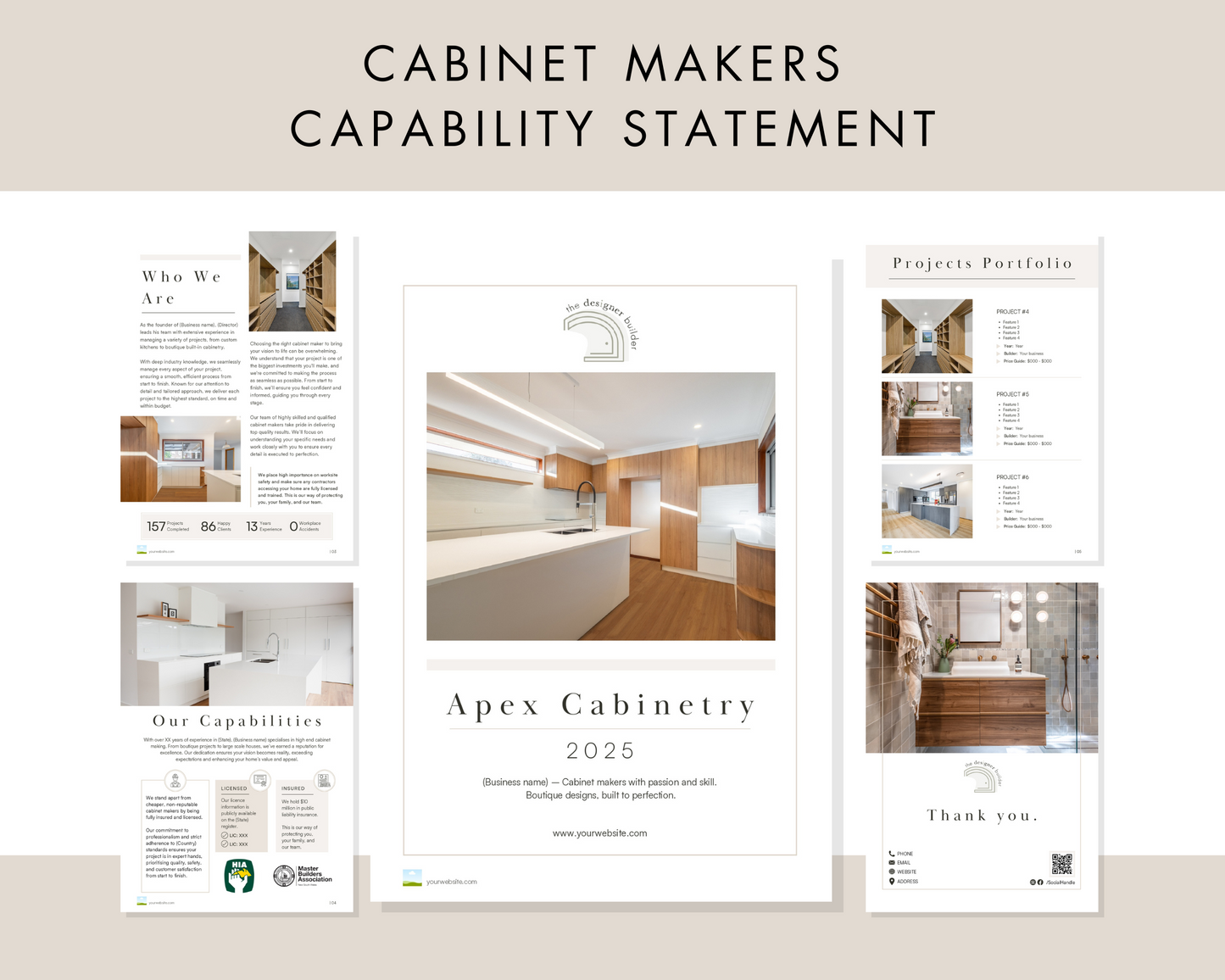 Cabinet Makers Bundle
