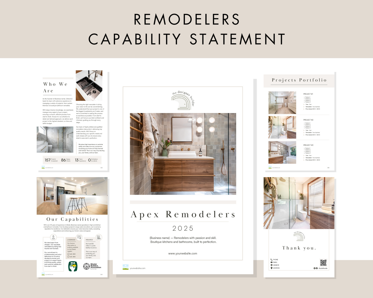 Remodelers Capability Statement
