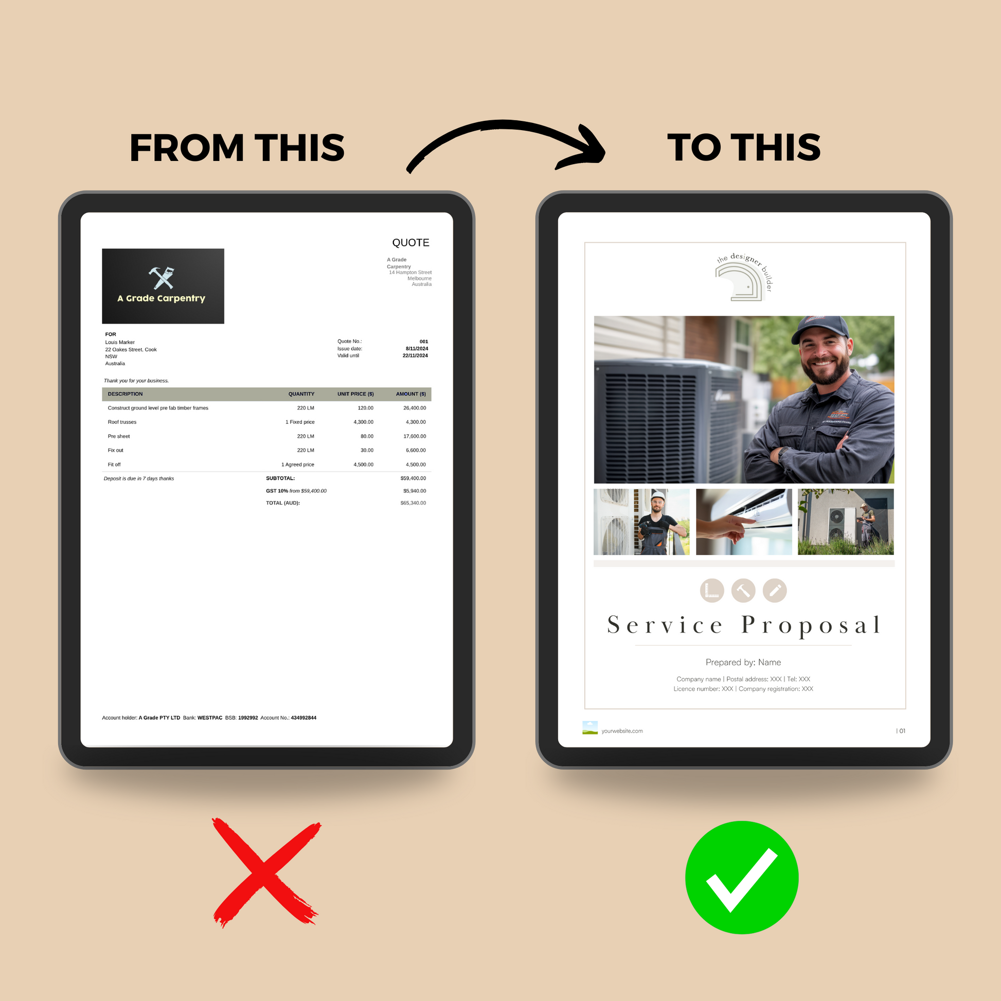 HVAC Fee Proposal - The Designer Builder