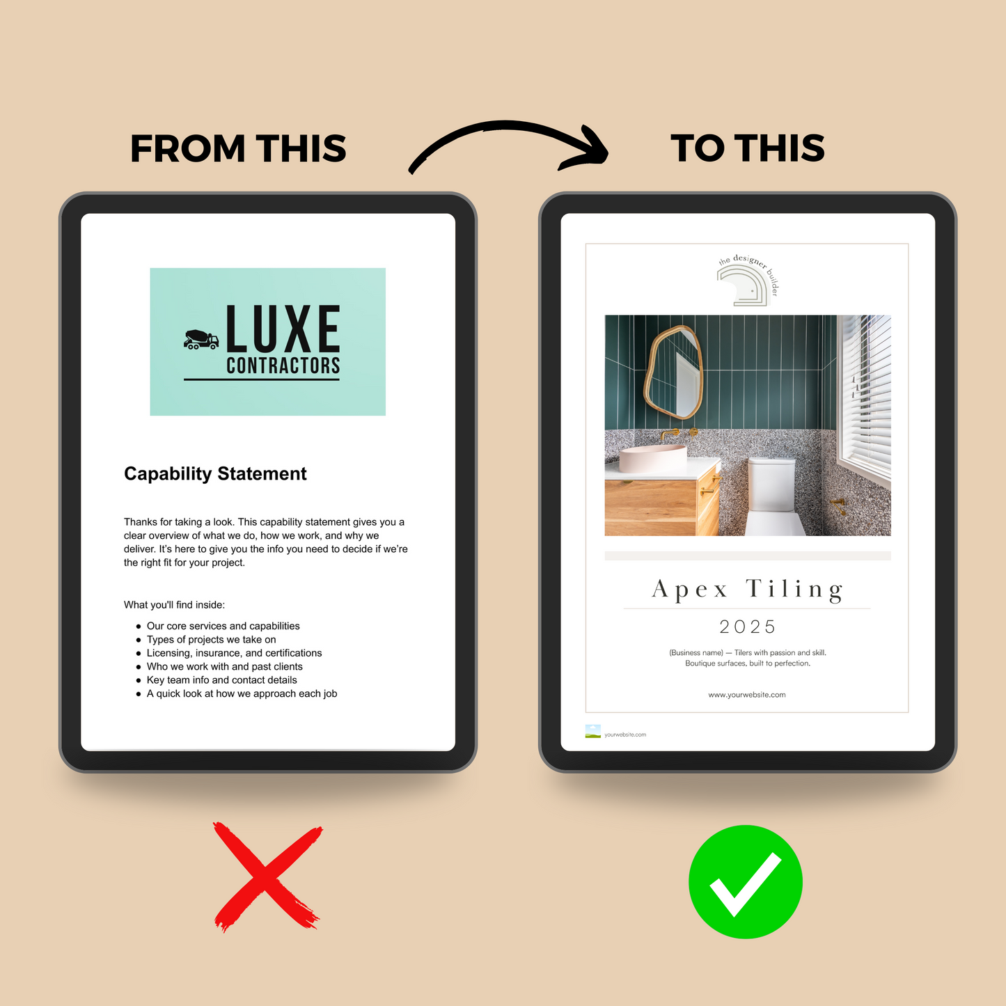 Tilers Capability Statement - The Designer Builder