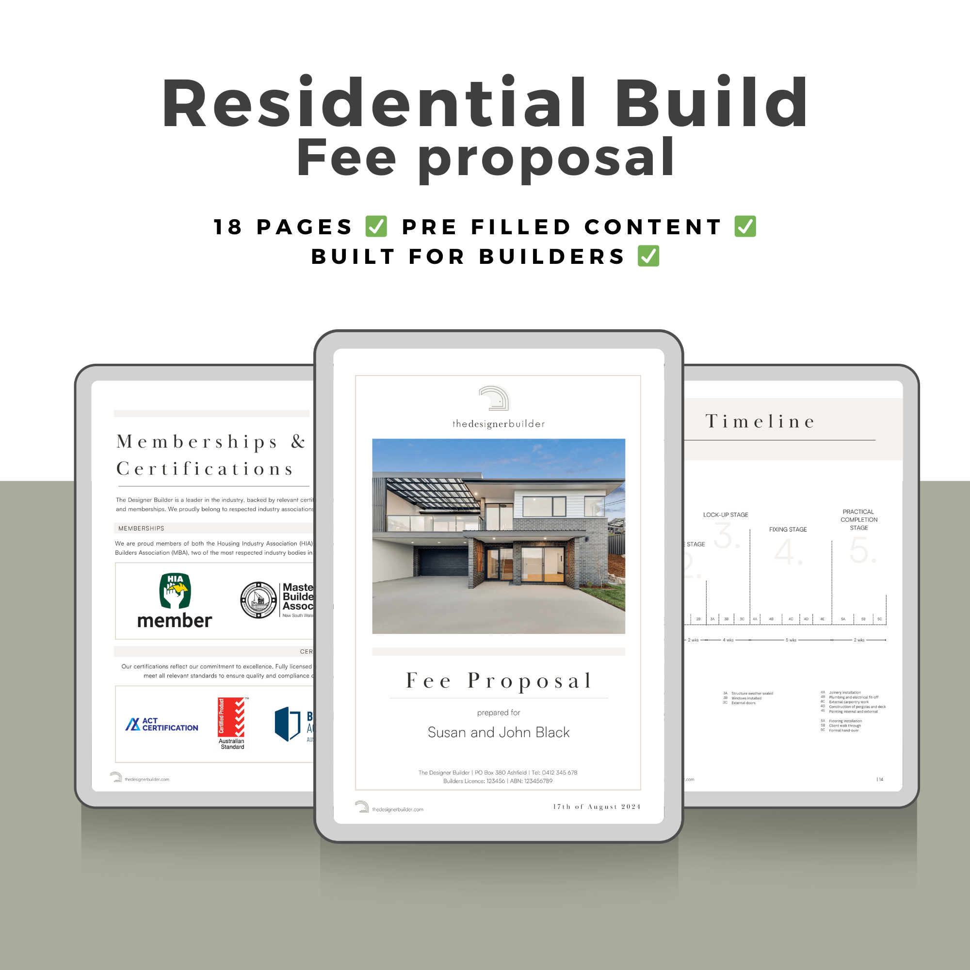 All products - The Designer Builder