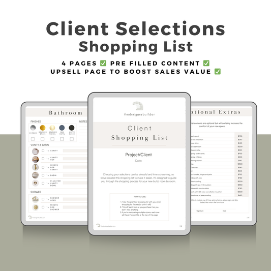 Client Selection List