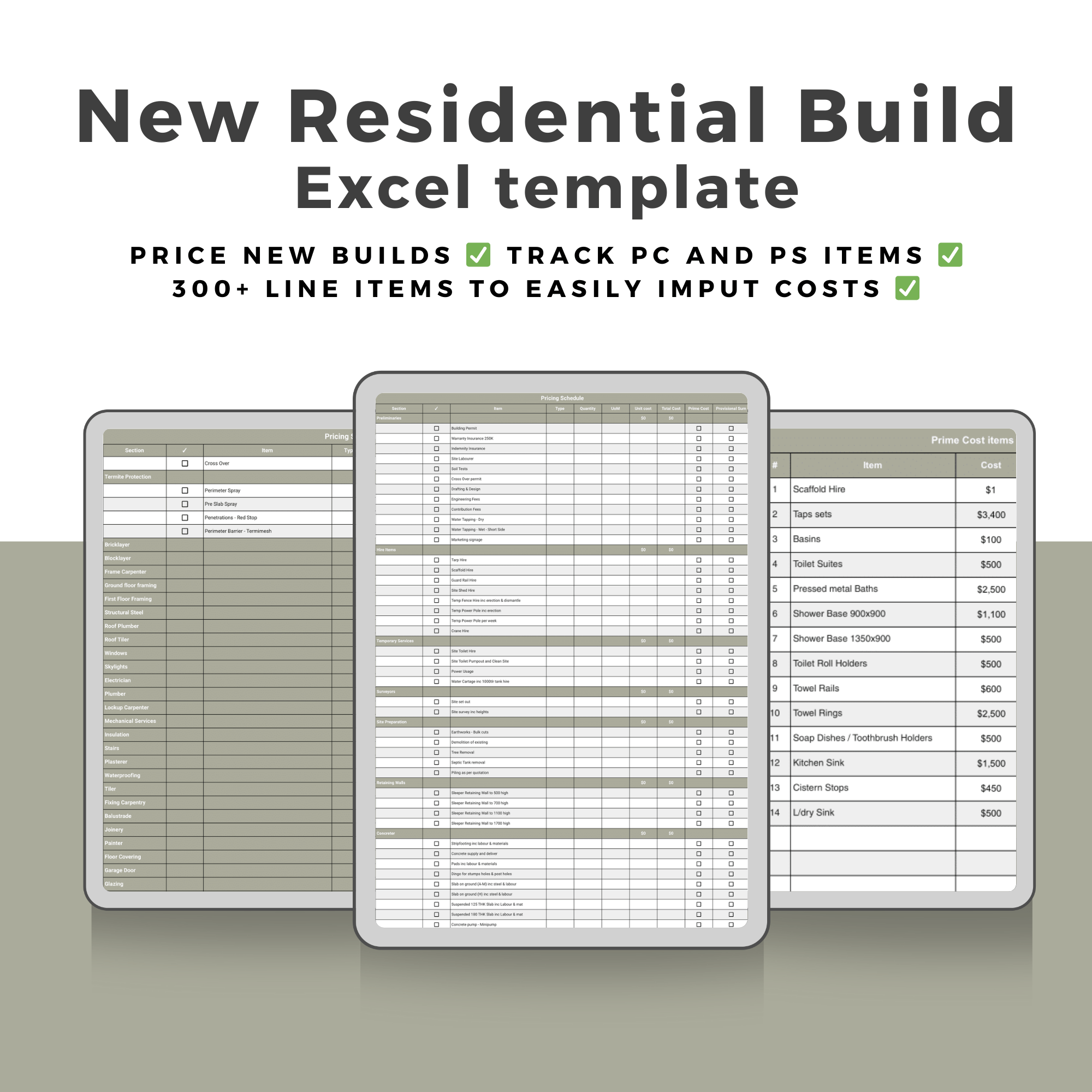 Builders Templates | The Designer Builder