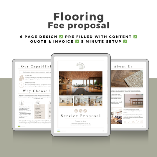 Flooring Fee Proposal