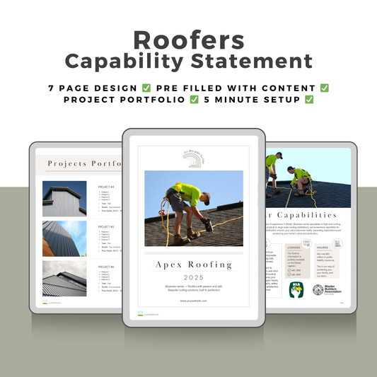Roofers Capability Statement