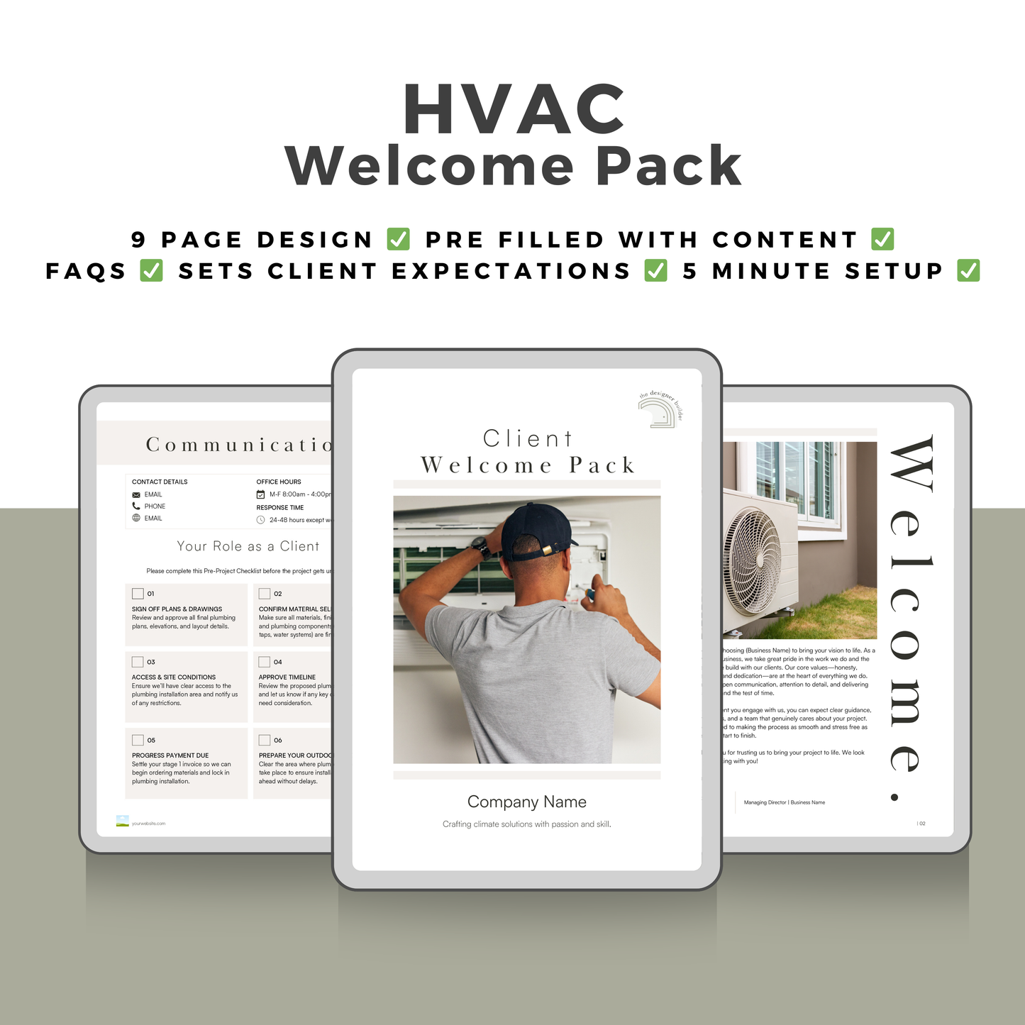 HVAC Bundle - The Designer Builder