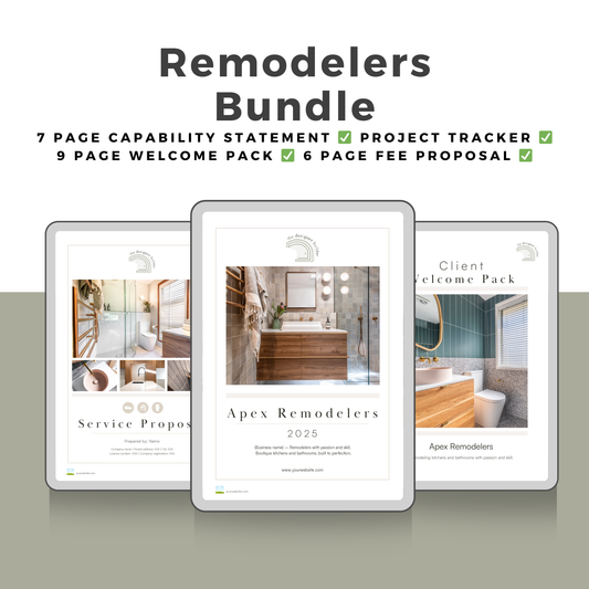 Remodelers Bundle