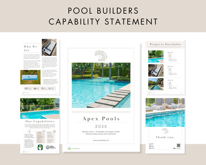 Pool Builders Bundle - The Designer Builder