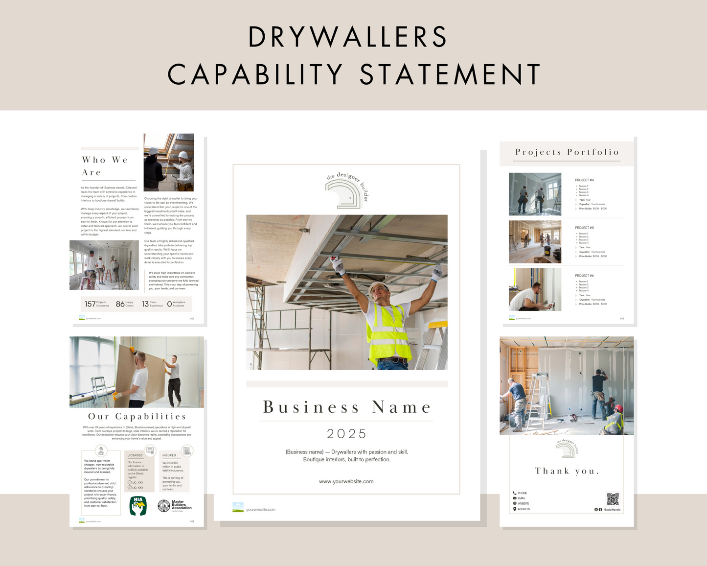 Drywallers Bundle - The Designer Builder