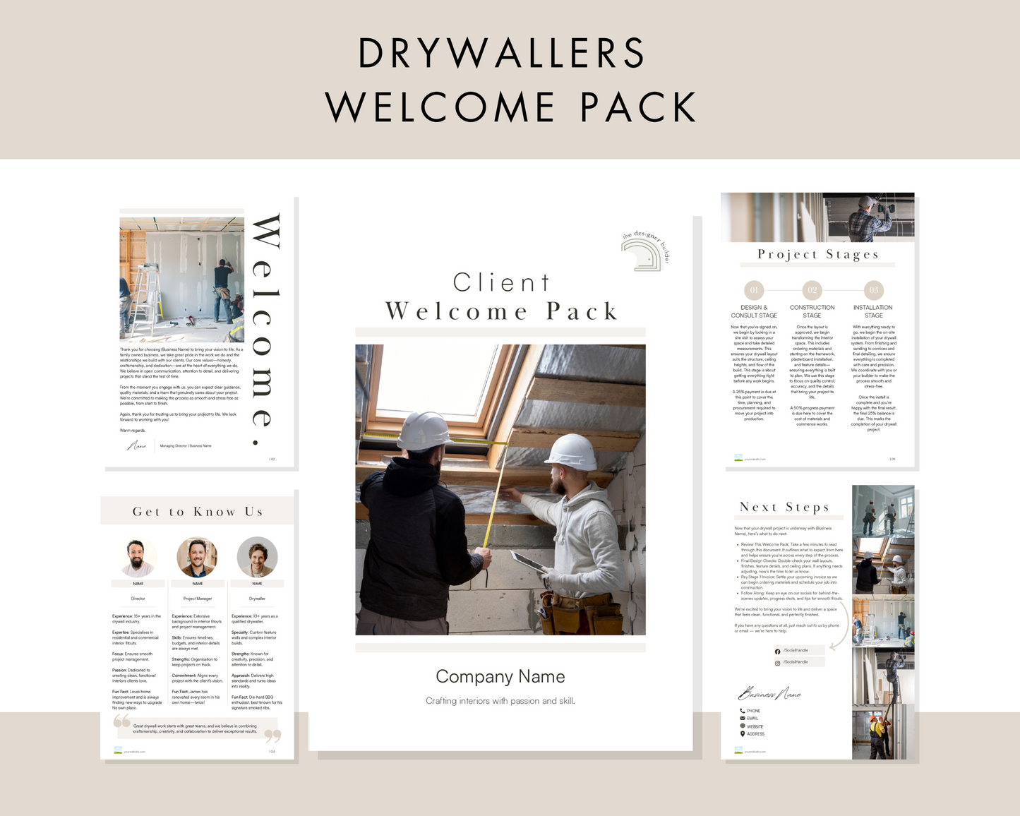 Drywallers Bundle - The Designer Builder