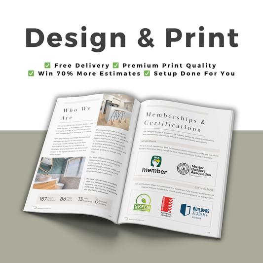 Design & Print - The Designer Builder