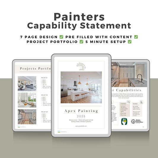 Painters Capability Statement
