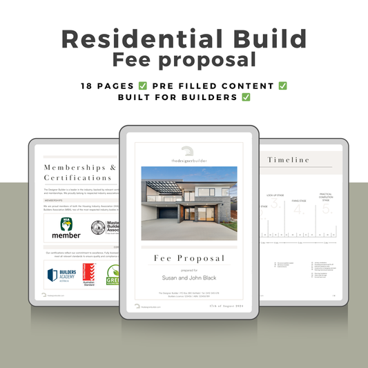 Builders Fee Proposal