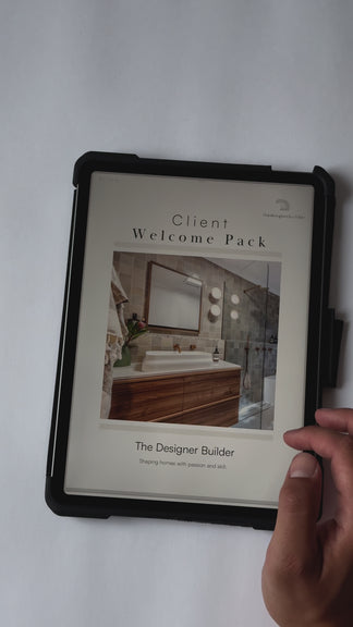 Builders Welcome Pack